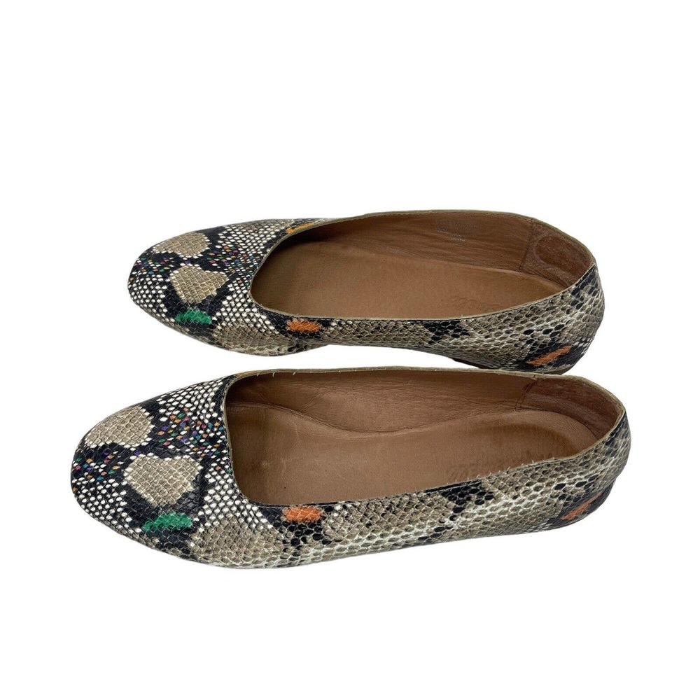 Madewell Snakeskin Pattern Flats - image 4